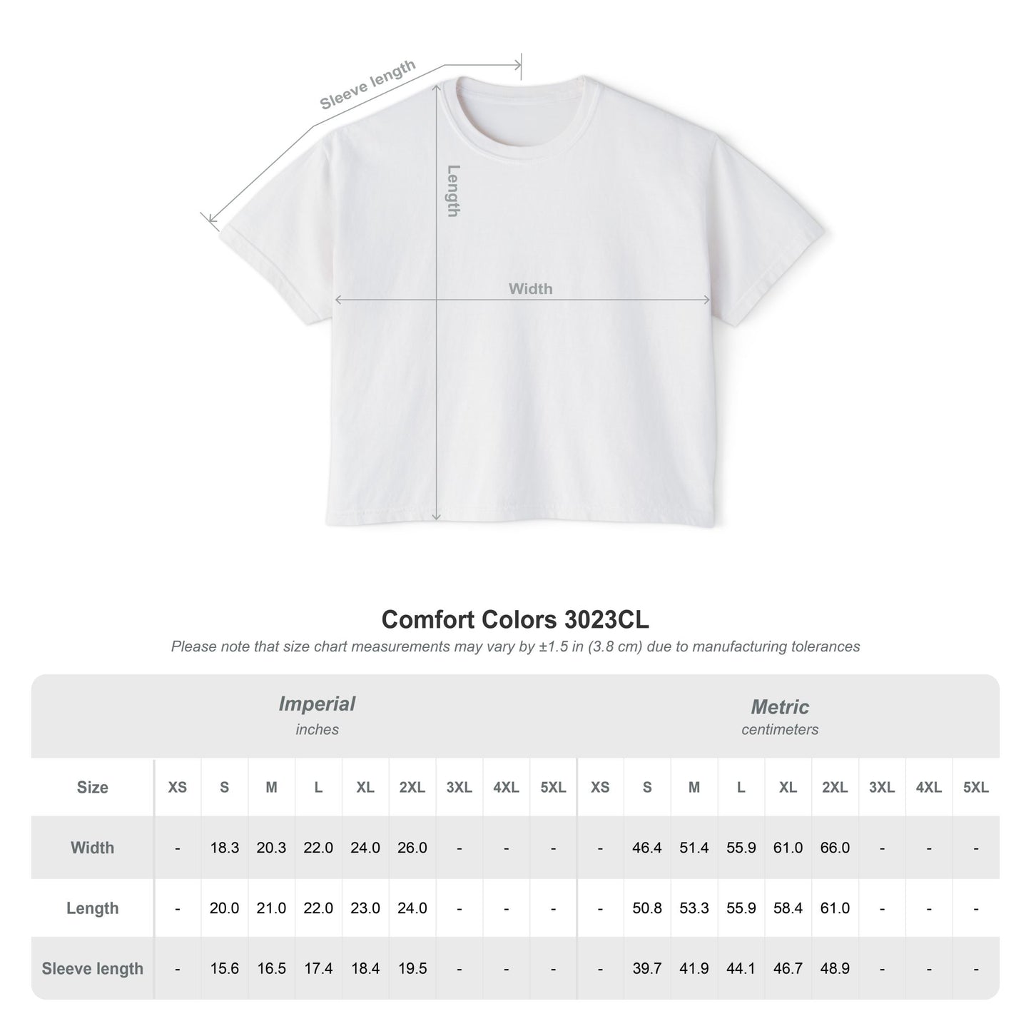 "Favorite Things" Boxy Tee