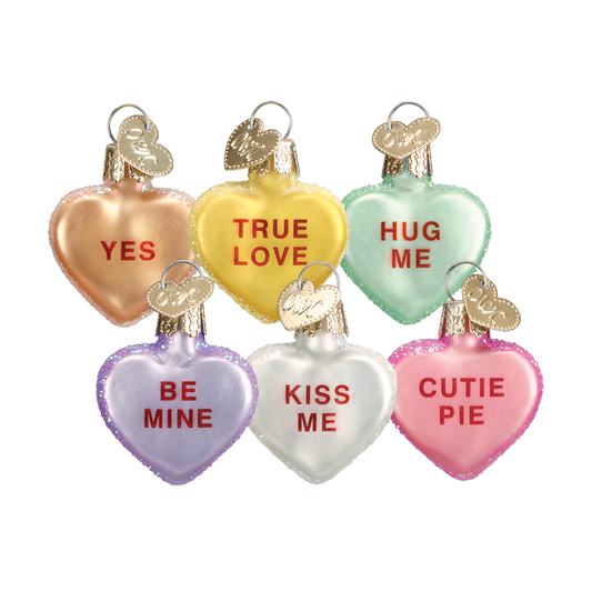 Conversation Heart Ornament