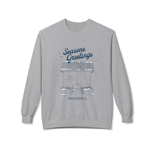 Seasons Greetings | Unisex Fleece Crewneck Sweatshirt