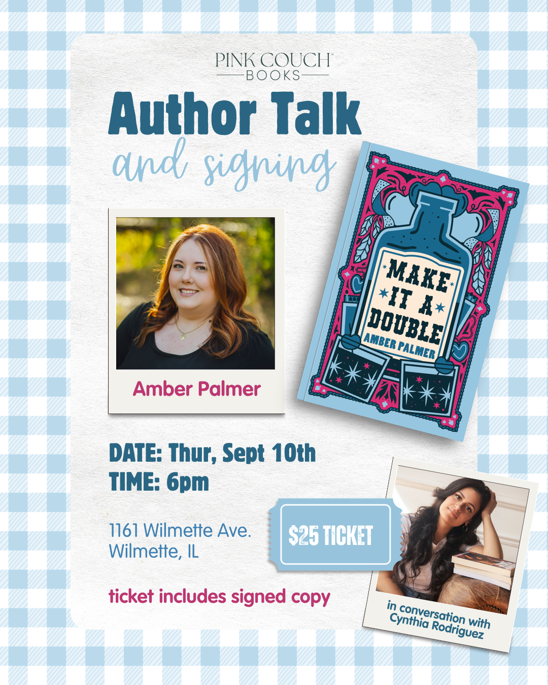 Amber Palmer in conversation with Cynthia Rodriguez