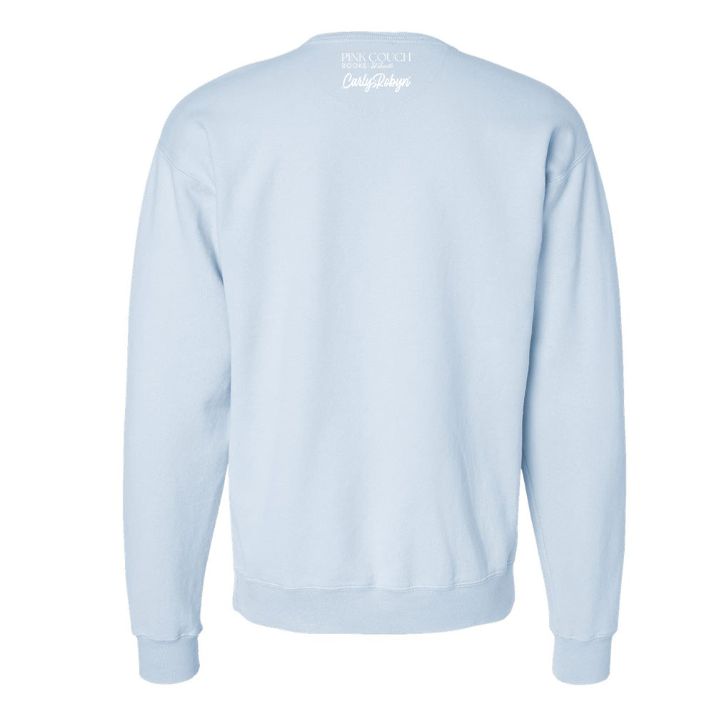 Always Tired Crewneck - Carly Robyn x Pink Couch Books Collab (PREORDER)