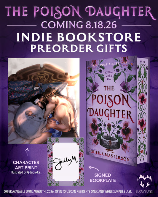 The Poison Daughter by Sheila Masterson - PREORDER