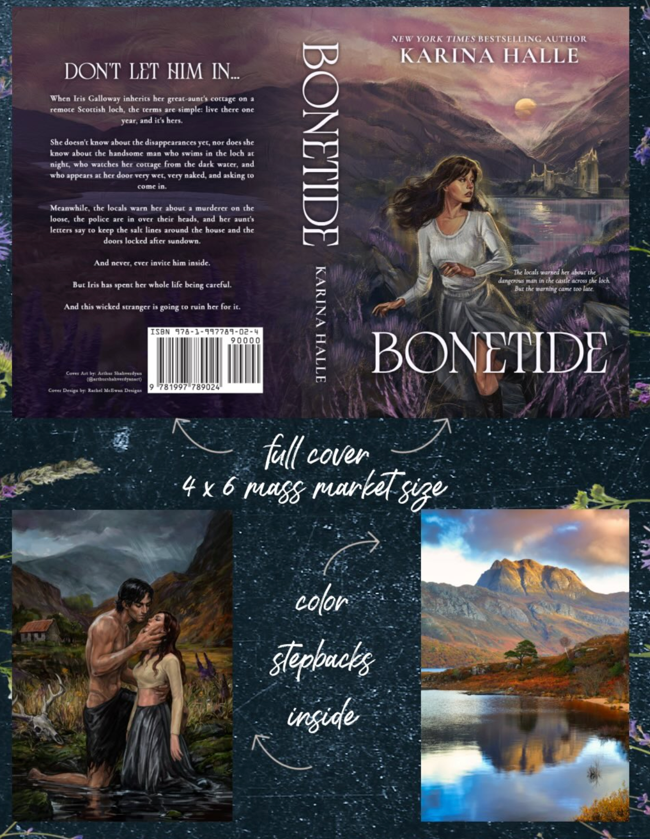 Bonetide, Karina Halle - Mass Market Paperback
