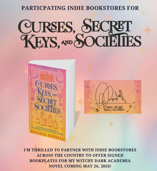 Curses, Keys, and Secret Societies, Breanne Randall - PREORDER