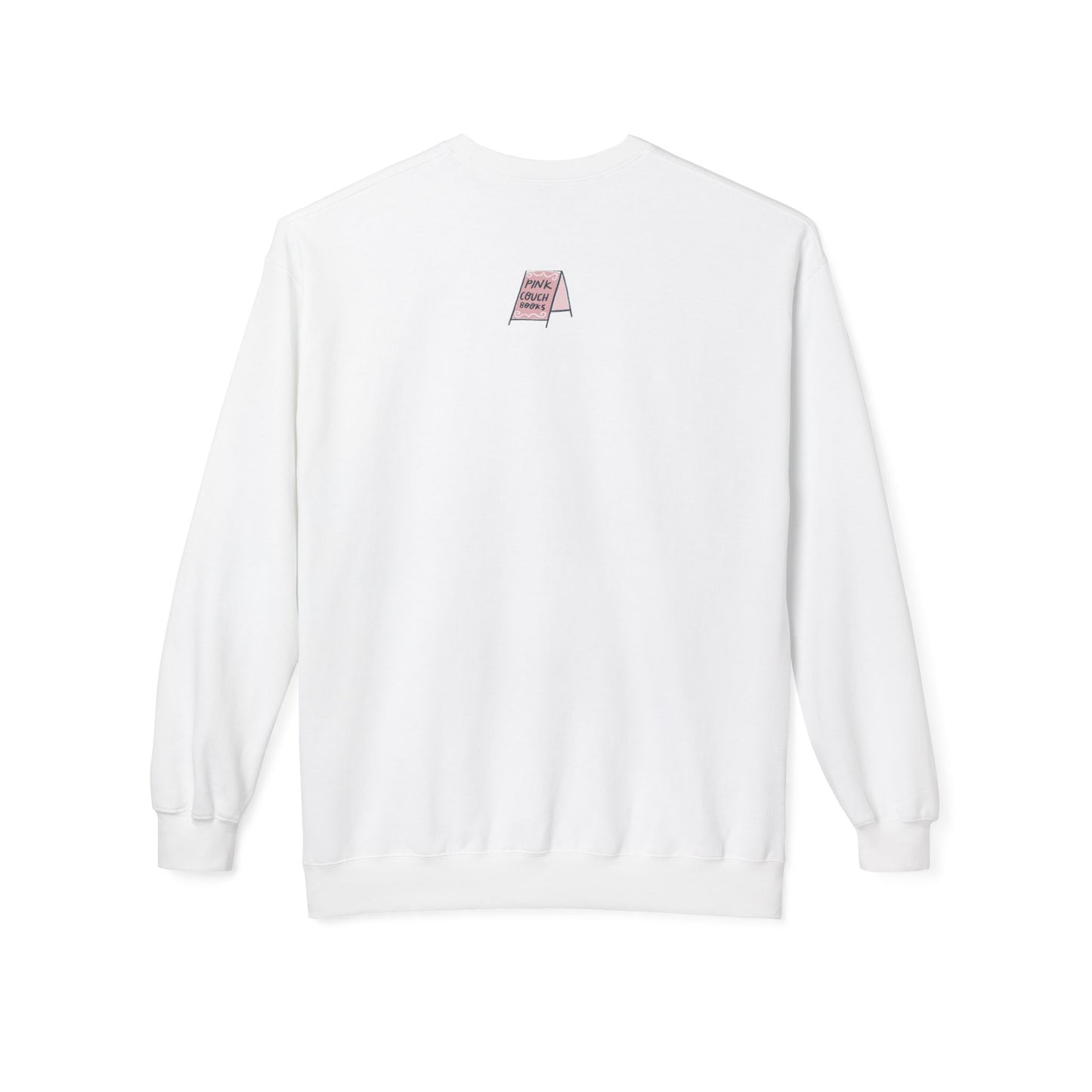 Pink Couch Books "favorite things" sweatshirt