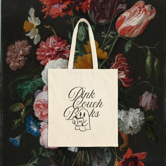 Ghostie Cotton Canvas Tote Bag