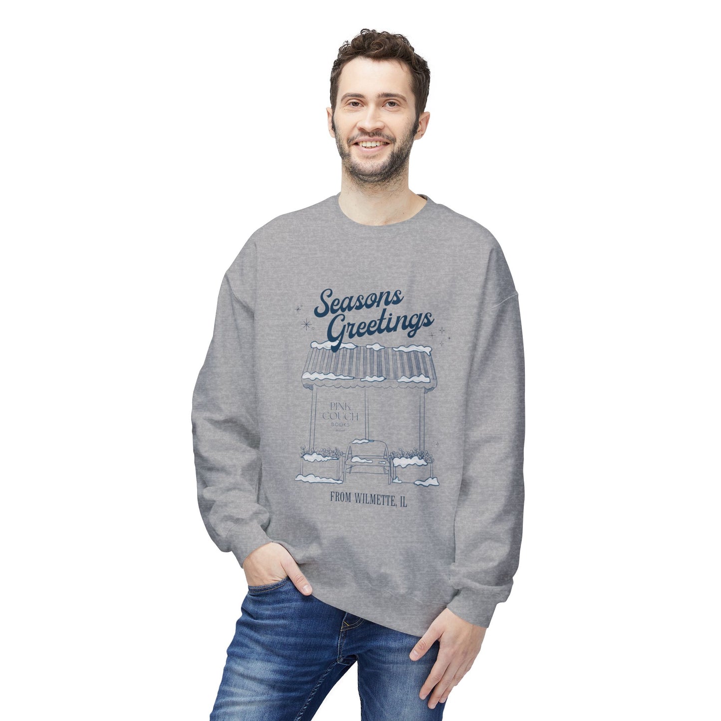Seasons Greetings | Unisex Midweight Softstyle Fleece Crewneck Sweatshirt