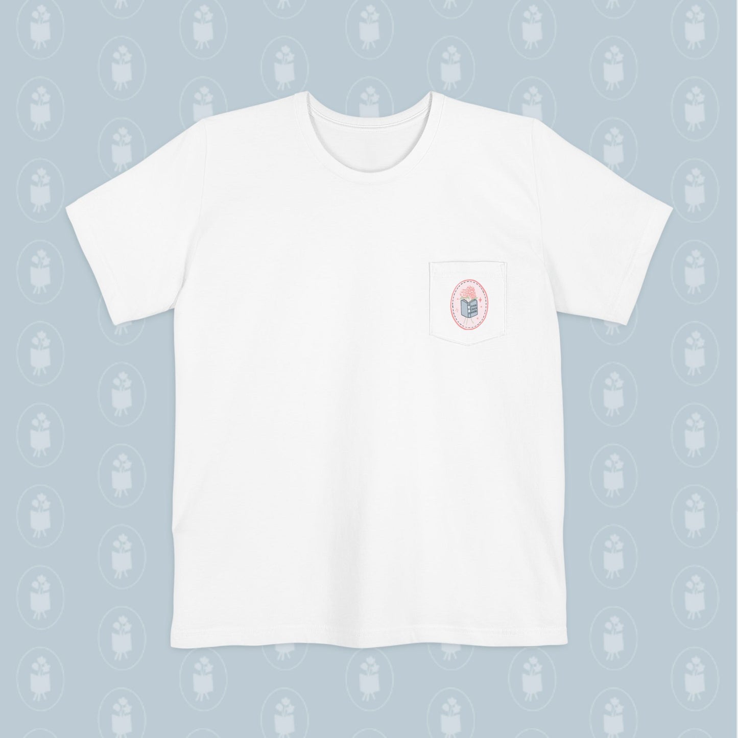 One Year Anniversary Pocket Tee with artwork by Lilly Carr