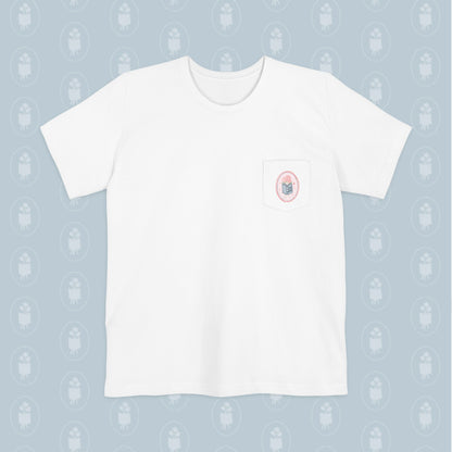 One Year Anniversary Pocket Tee with artwork by Lilly Carr