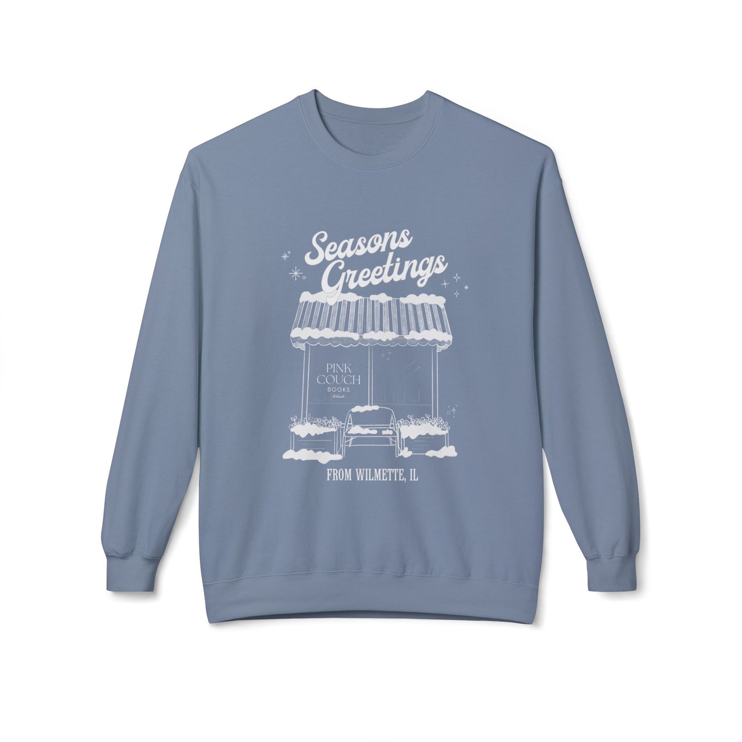 Seasons Greetings | Unisex Midweight Softstyle Fleece Crewneck Sweatshirt