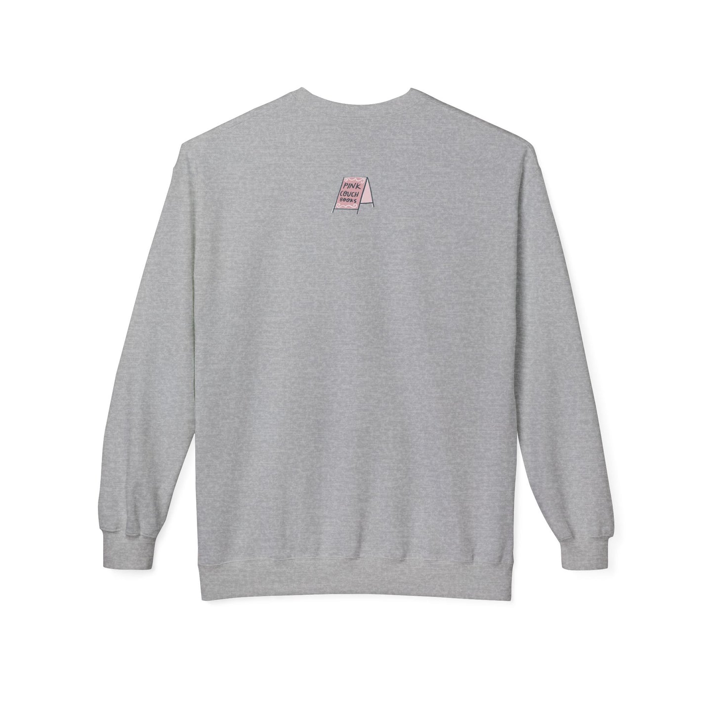 Pink Couch Books "favorite things" sweatshirt