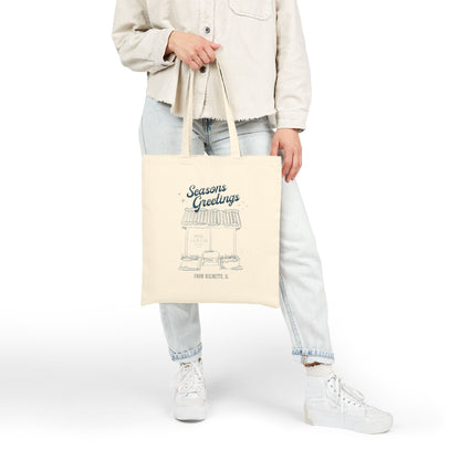 Seasons Greetings | Cotton Canvas Tote Bag