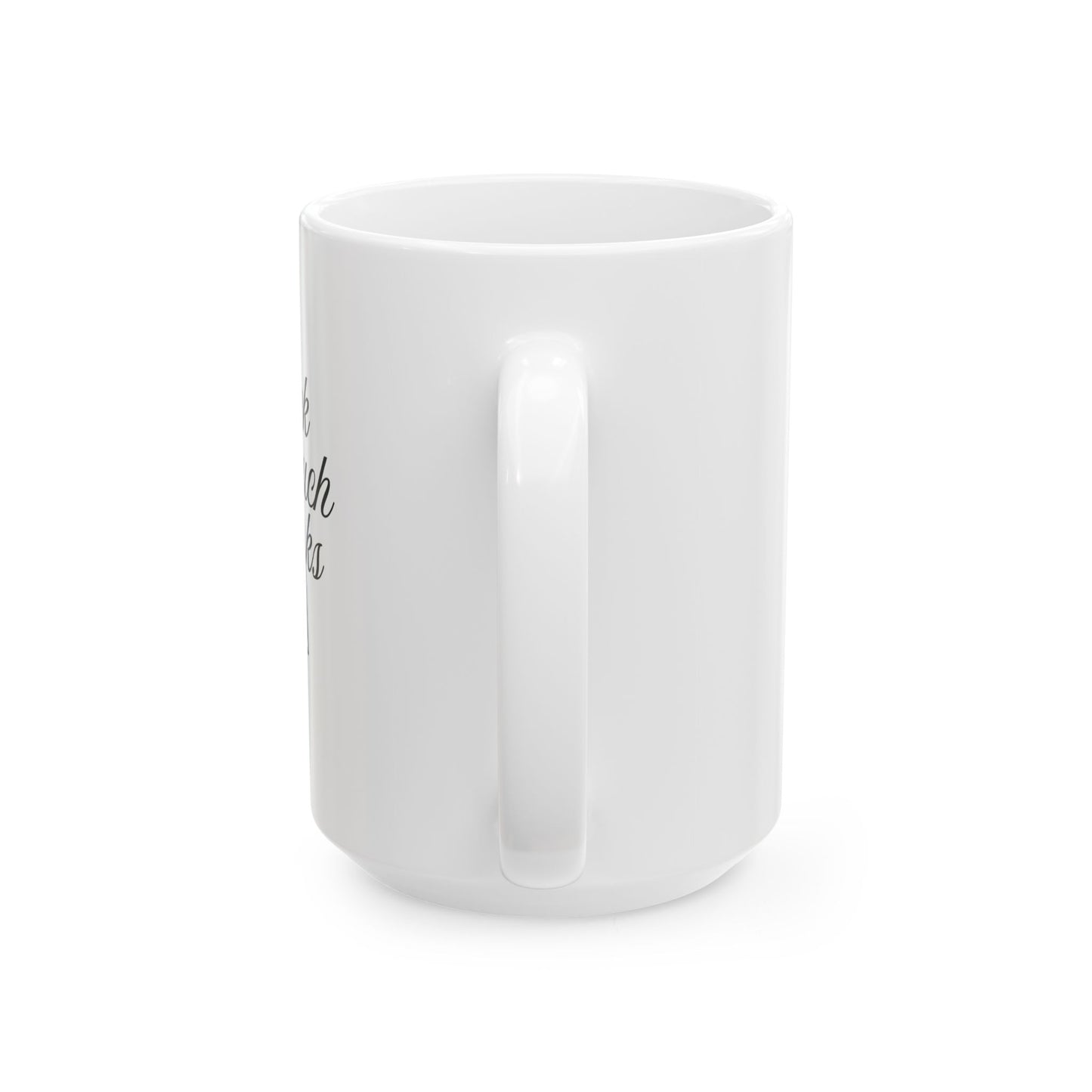 Ghostie Ceramic Mug, (11oz, 15oz)