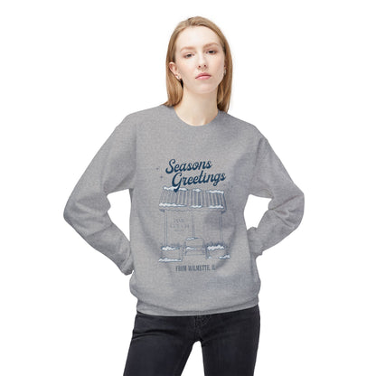 Seasons Greetings | Unisex Midweight Softstyle Fleece Crewneck Sweatshirt