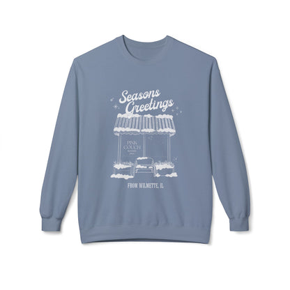 Seasons Greetings | Unisex Fleece Crewneck Sweatshirt