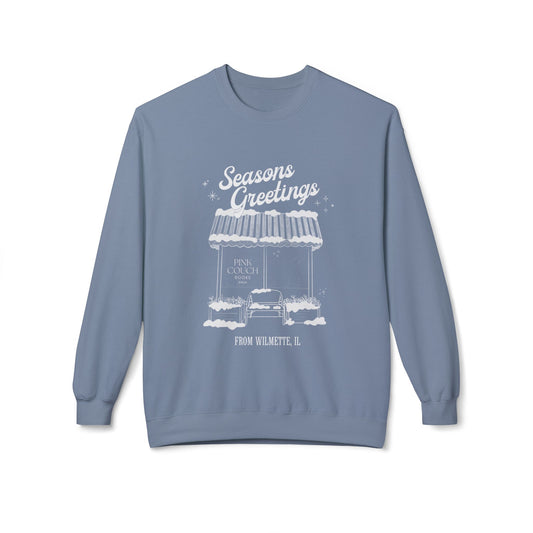 Seasons Greetings | Unisex Fleece Crewneck Sweatshirt