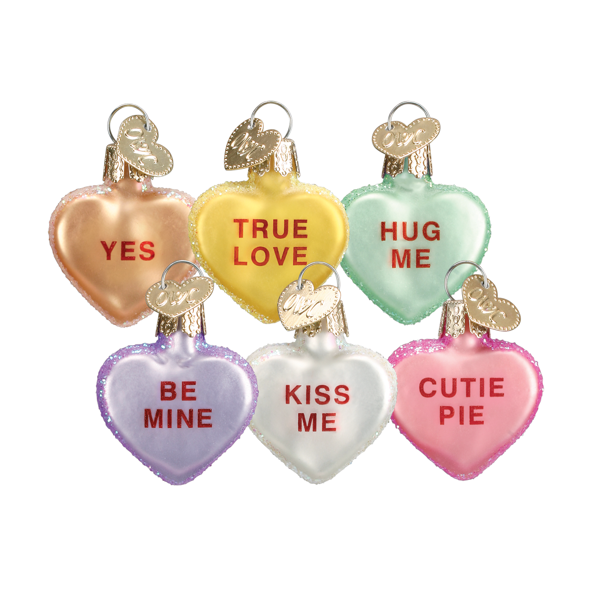 Conversation Heart Ornament