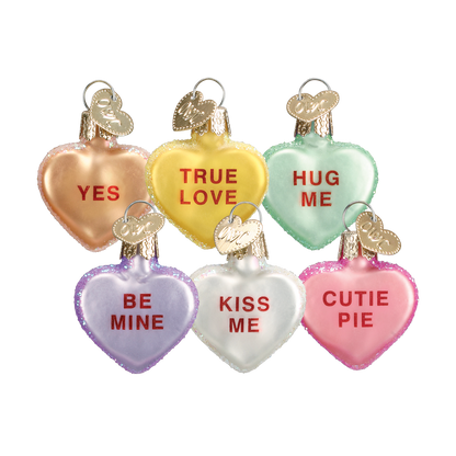 Conversation Heart Ornament