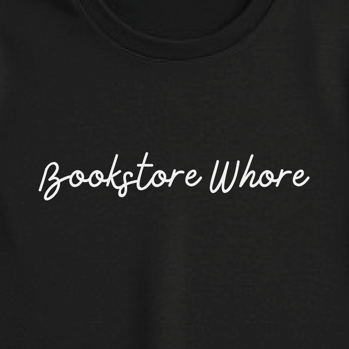 Book Whore T-shirt - Carly Robyn x Pink Couch Books Collab (PREORDER)