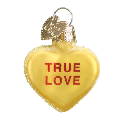 Conversation Heart Ornament