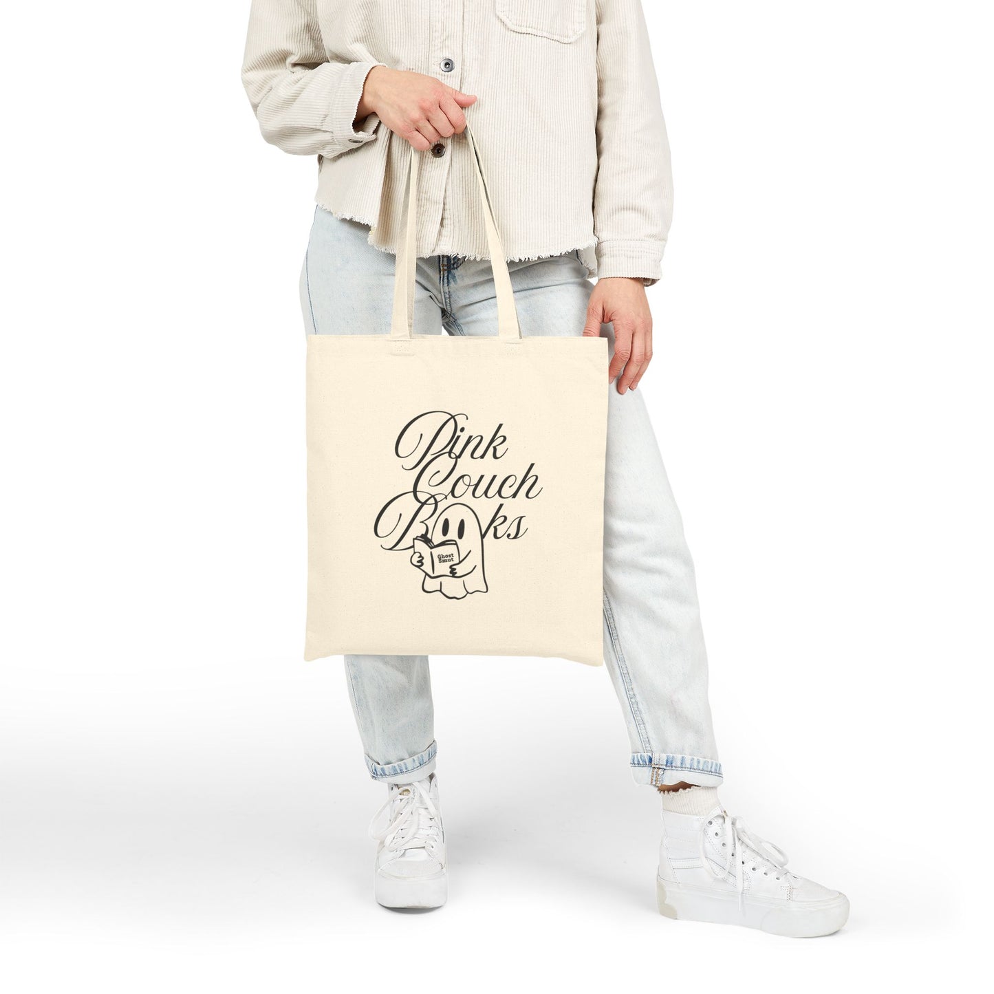 Ghostie Cotton Canvas Tote Bag
