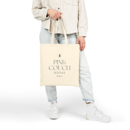 Pink Couch Books | Cotton Canvas Tote Bag