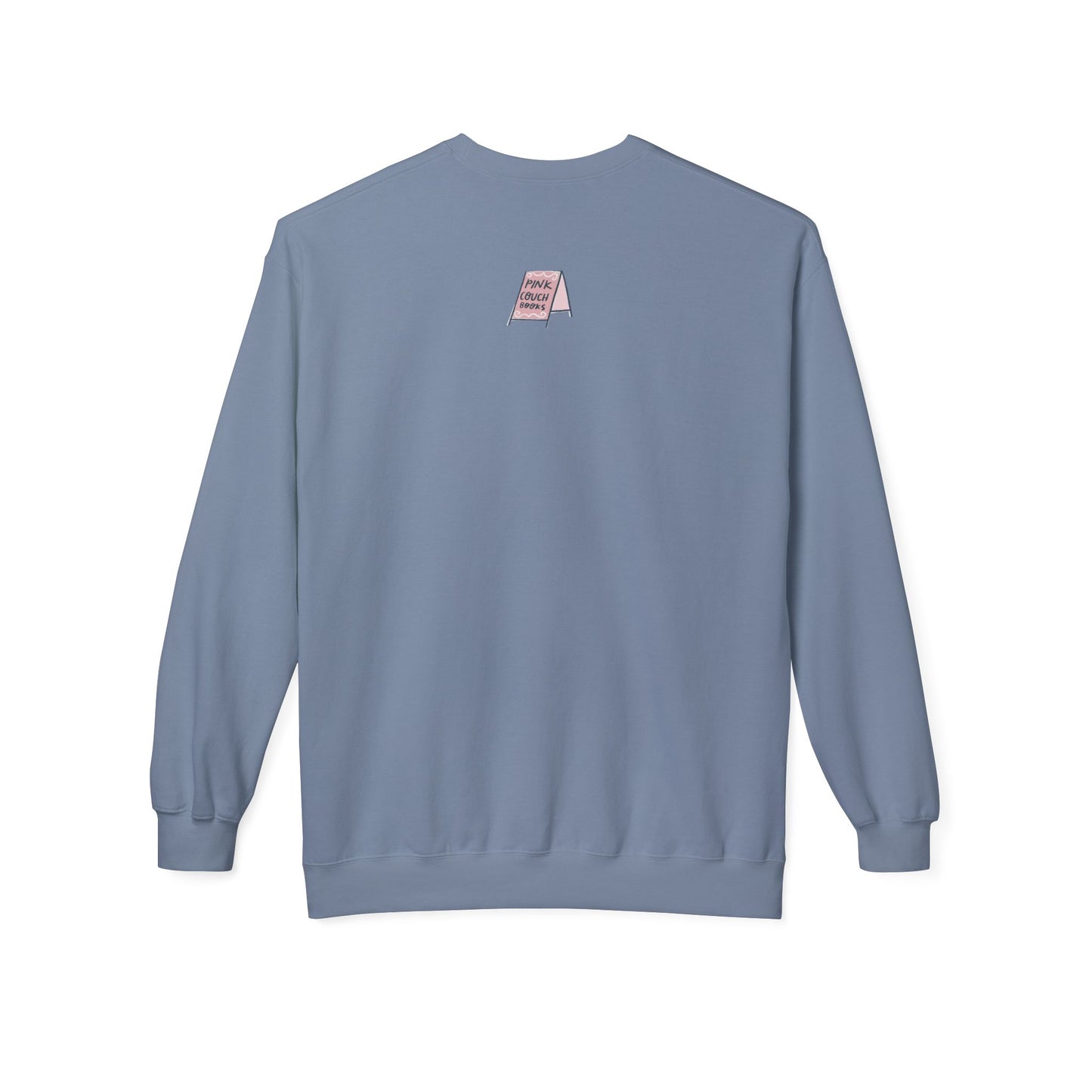 Pink Couch Books "favorite things" sweatshirt