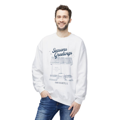 Seasons Greetings | Unisex Midweight Softstyle Fleece Crewneck Sweatshirt