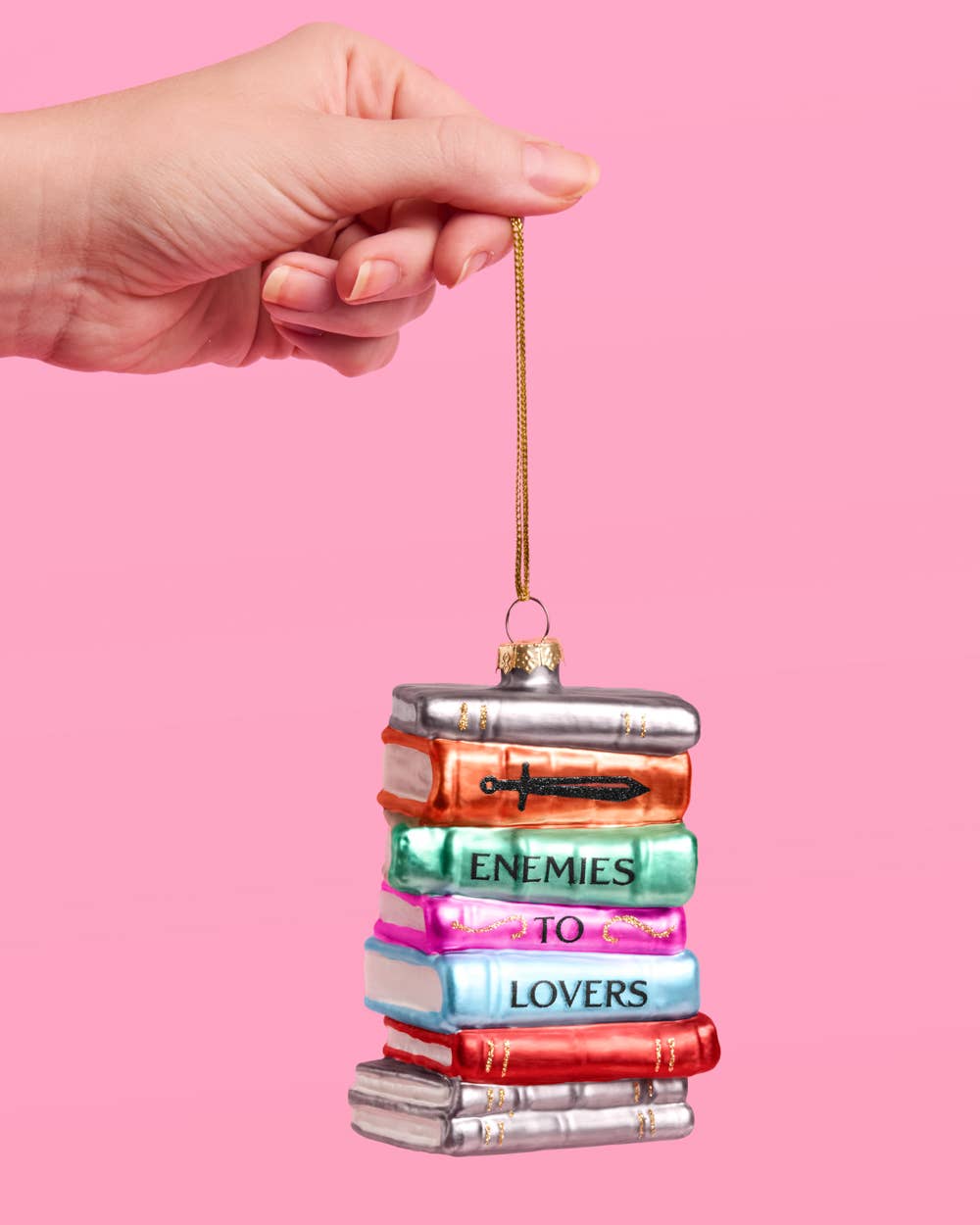 Enemies to Lovers Christmas Ornament