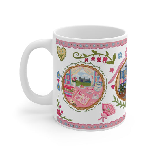 One Year Anniversary Mug | Painting by Lilly Carr