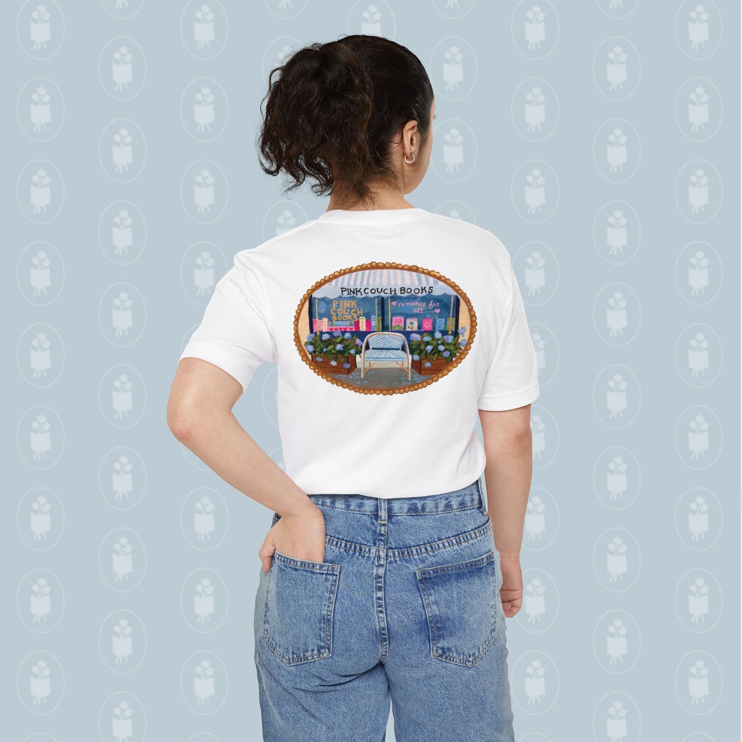One Year Anniversary Pocket Tee with artwork by Lilly Carr