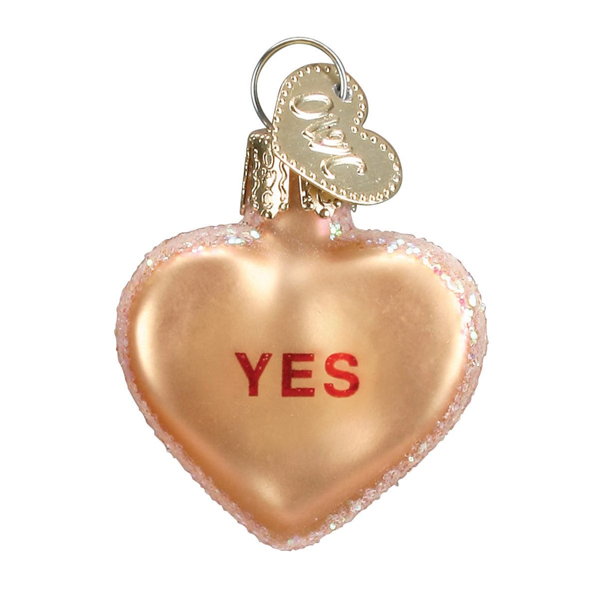 Conversation Heart Ornament