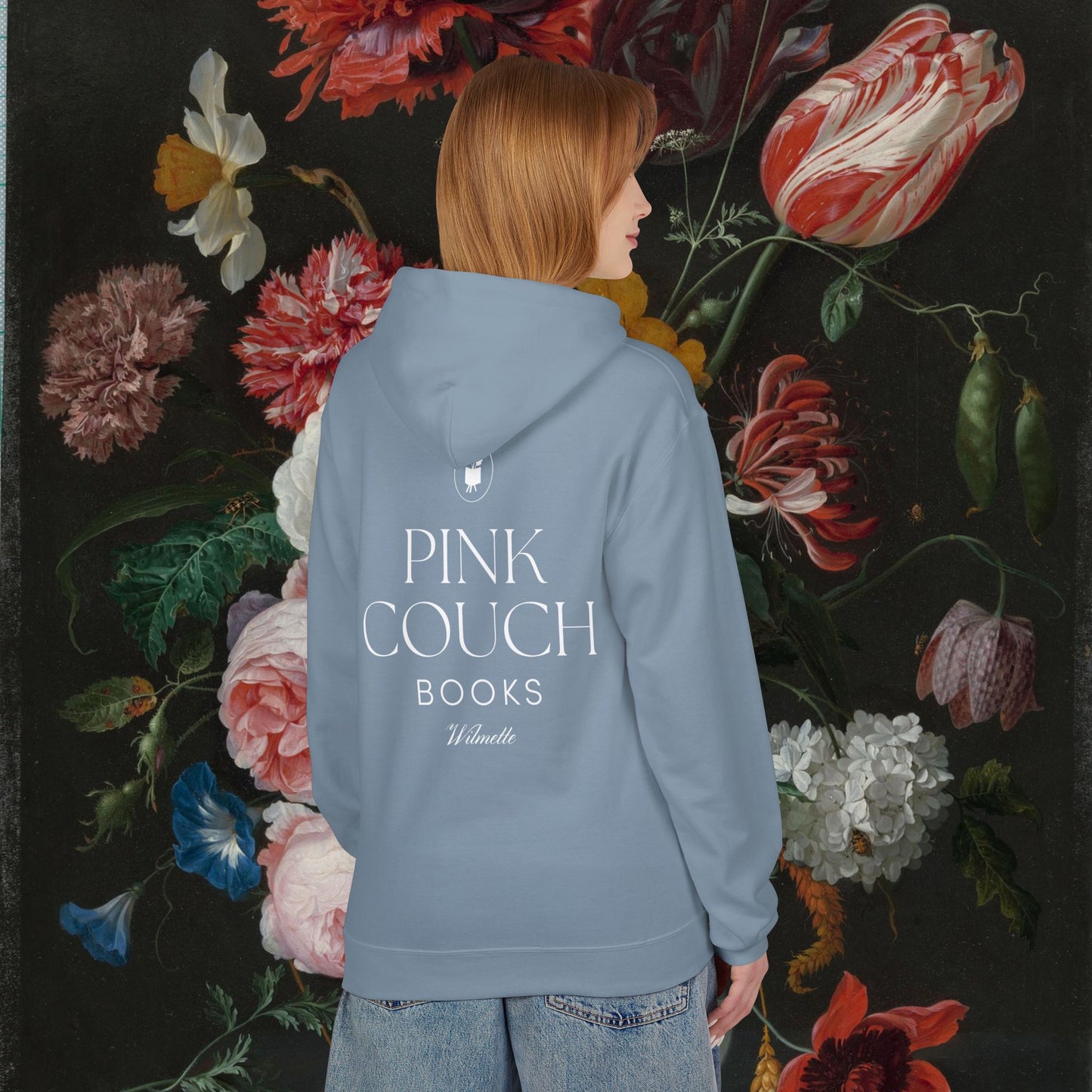 Pink Couch Books | Unisex Midweight Softstyle Fleece Hoodie
