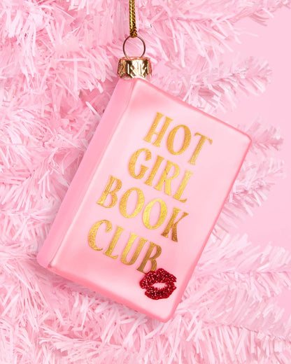 Hot Girls Book Club Ornament