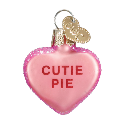 Conversation Heart Ornament