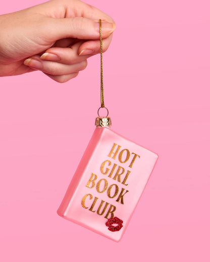 Hot Girls Book Club Ornament