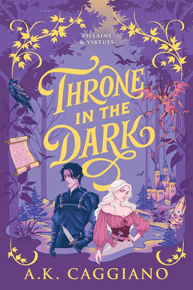 Throne in the Dark (Deluxe Edition): A Novel (Villains & Virtues, 1) cover image