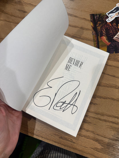Devour Me, Emily Rath - Signed with goodies