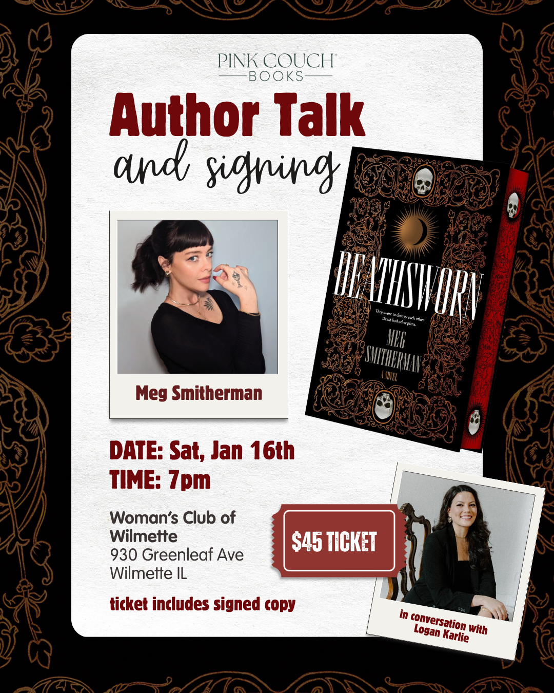 Meg Smitherman In Conversation With Logan Karlie
