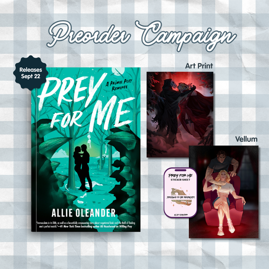Prey For Me, Allie Oleander - PREORDER CAMPAIGN