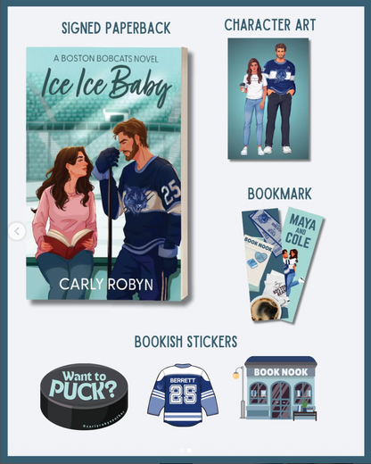 Ice Ice Baby, Carly Robyn - Signed + Goodies (PREORDER)