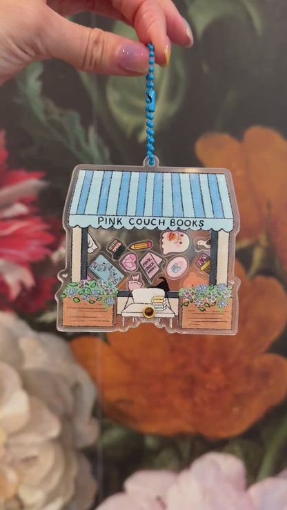 Shaker Keychain | Pink Couch Books